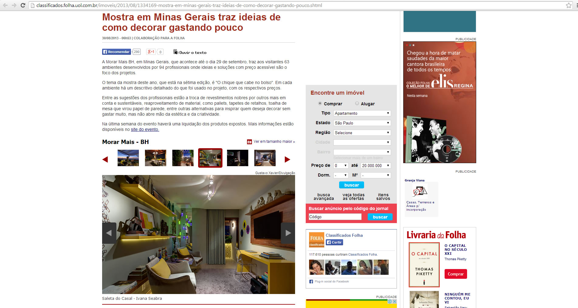 Folha Online - Mostra Morar Mais por Menos